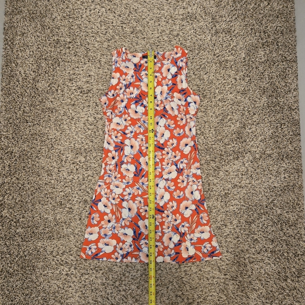 Tommy Hilfiger Multicolor Petite Floral A Line Sleeveless Dress Size 2P - Picture 4 of 8